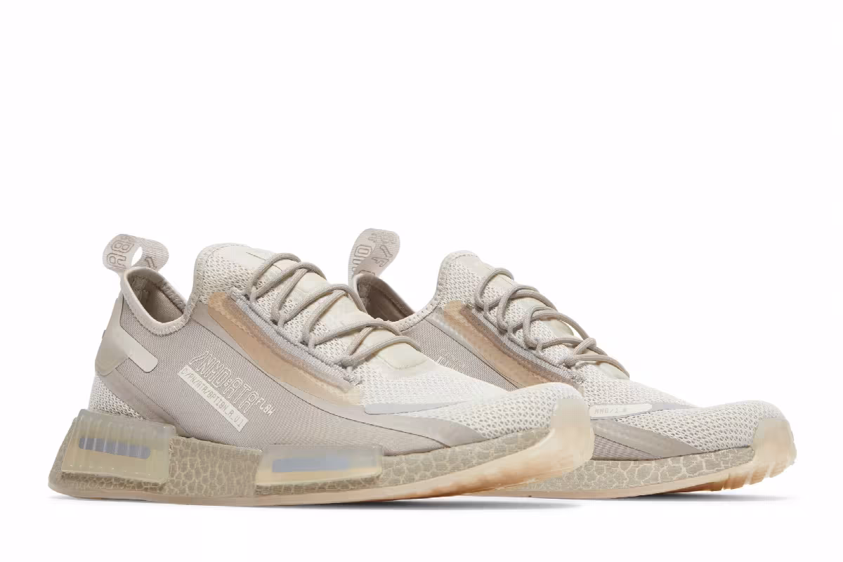 Adidas NMD_R1 Spectoo Bliss Silver Metallic, view 9
