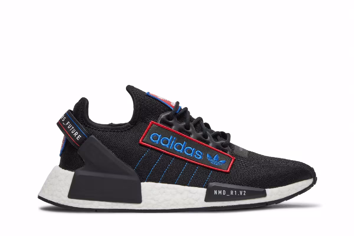 adidas NMD_R1 V2 Logo Patch - Black, view 2