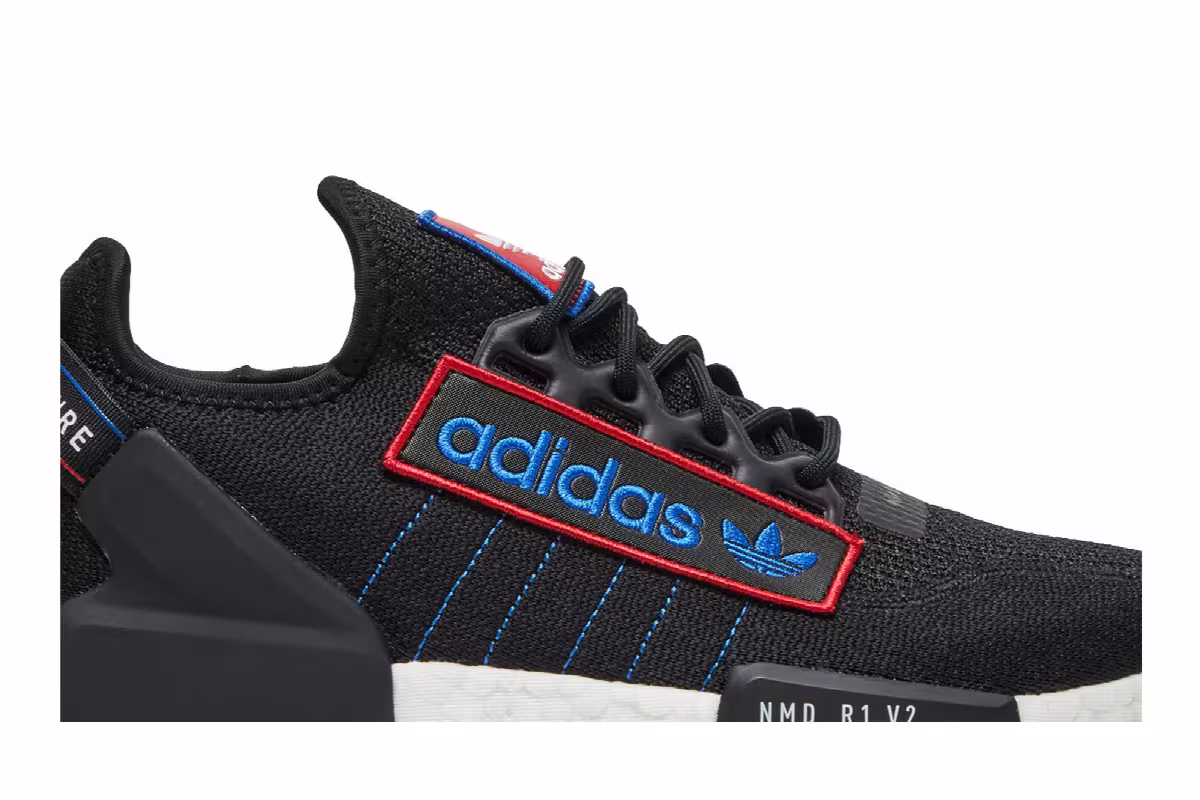 adidas NMD_R1 V2 Logo Patch - Black, view 3