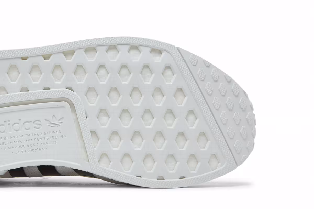 adidas NMD_R1 V2 Script - White, view 6