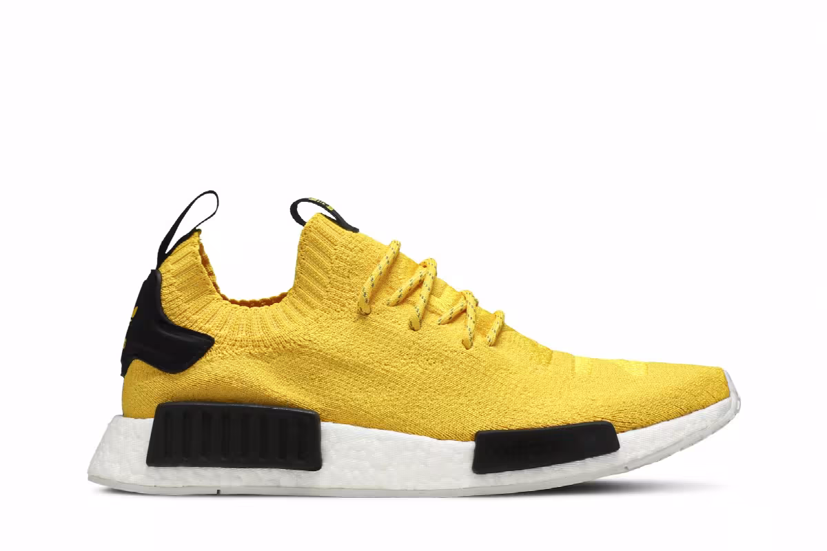 adidas NMD_R1 Primeknit EQT Yellow, view 2