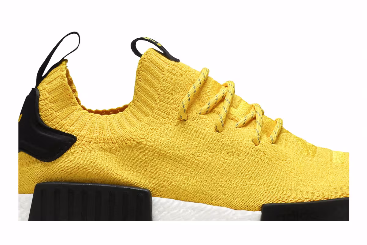 adidas NMD_R1 Primeknit EQT Yellow, view 3