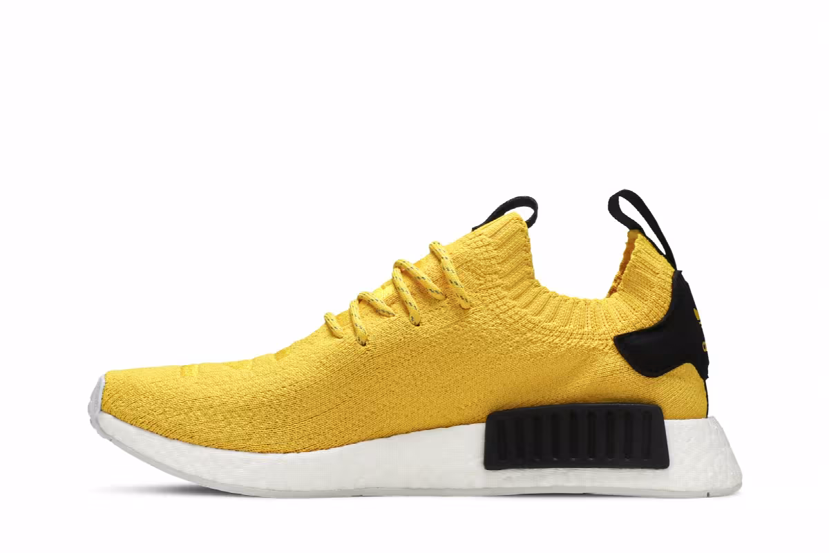 adidas NMD_R1 Primeknit EQT Yellow, view 4