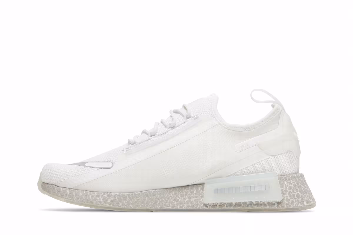 Adidas NMD_R1 Spectoo White Silver Metallic, view 4