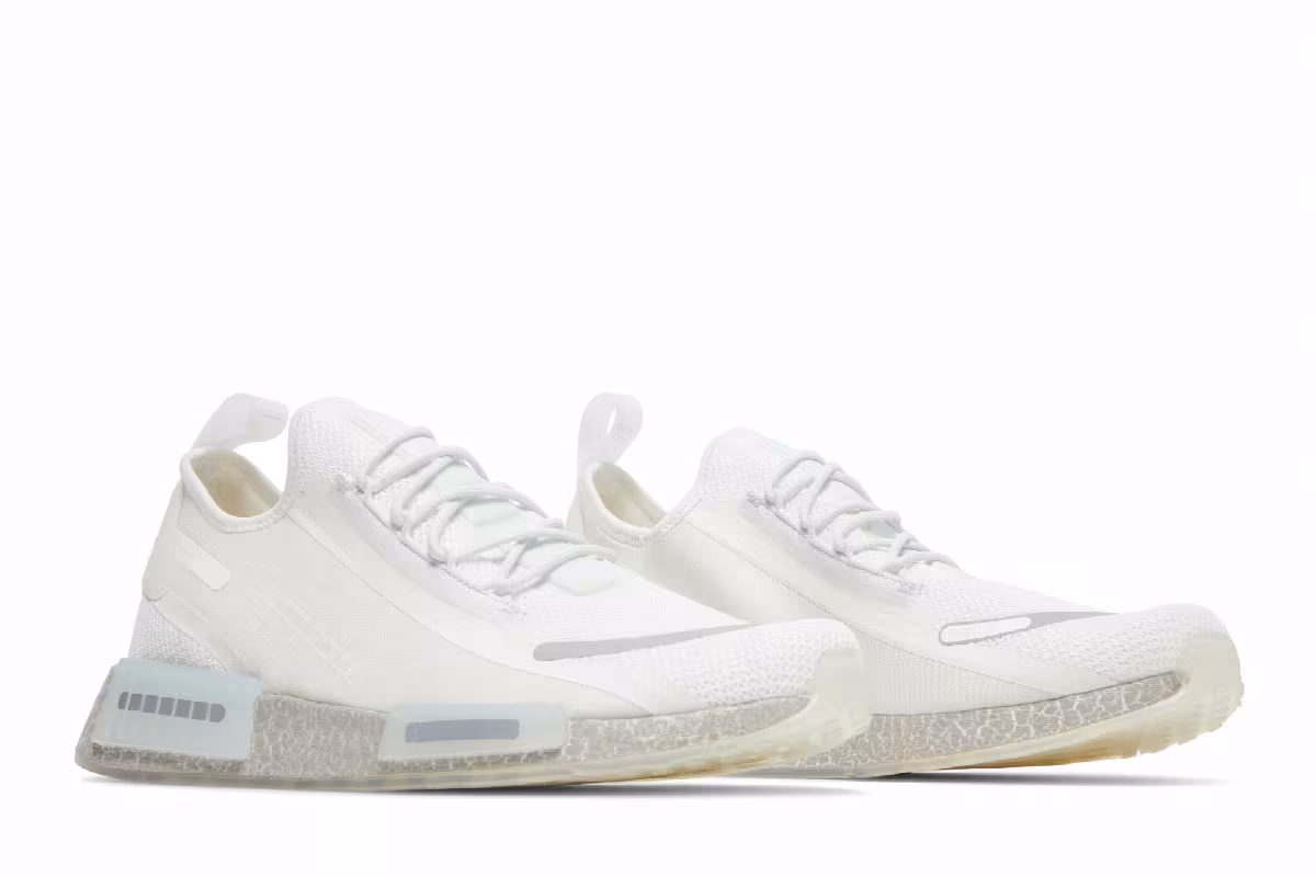 Adidas NMD_R1 Spectoo White Silver Metallic, view 9