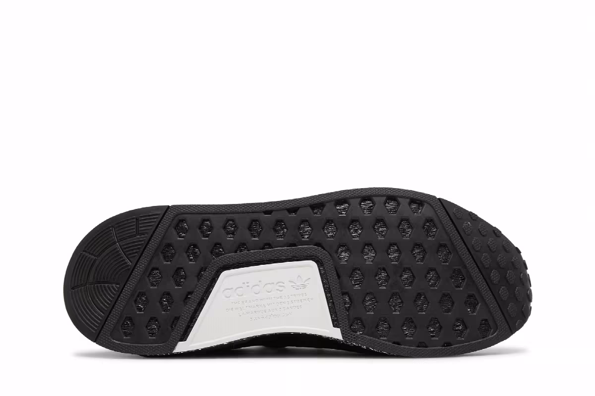 Adidas NMD_R1 V2 Crackled - Black Carbon, view 5