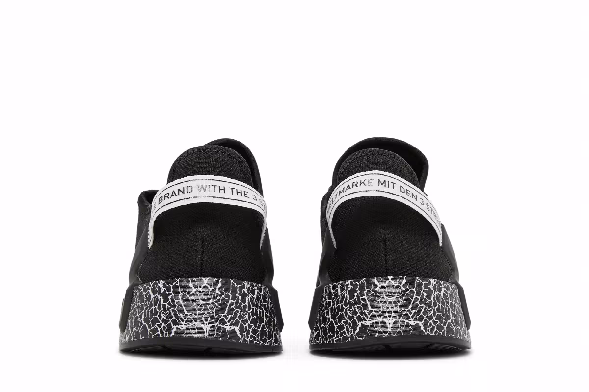 Adidas NMD_R1 V2 Crackled - Black Carbon, view 7
