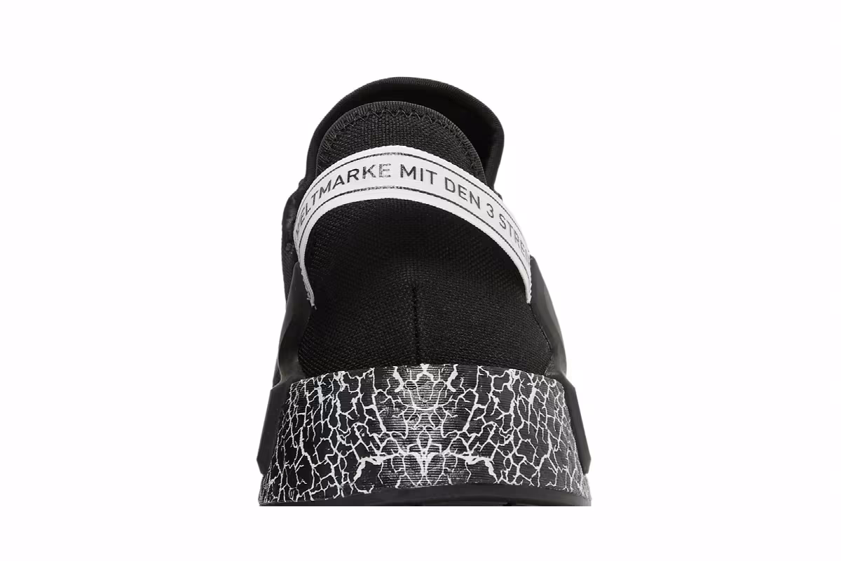 Adidas NMD_R1 V2 Crackled - Black Carbon, view 8