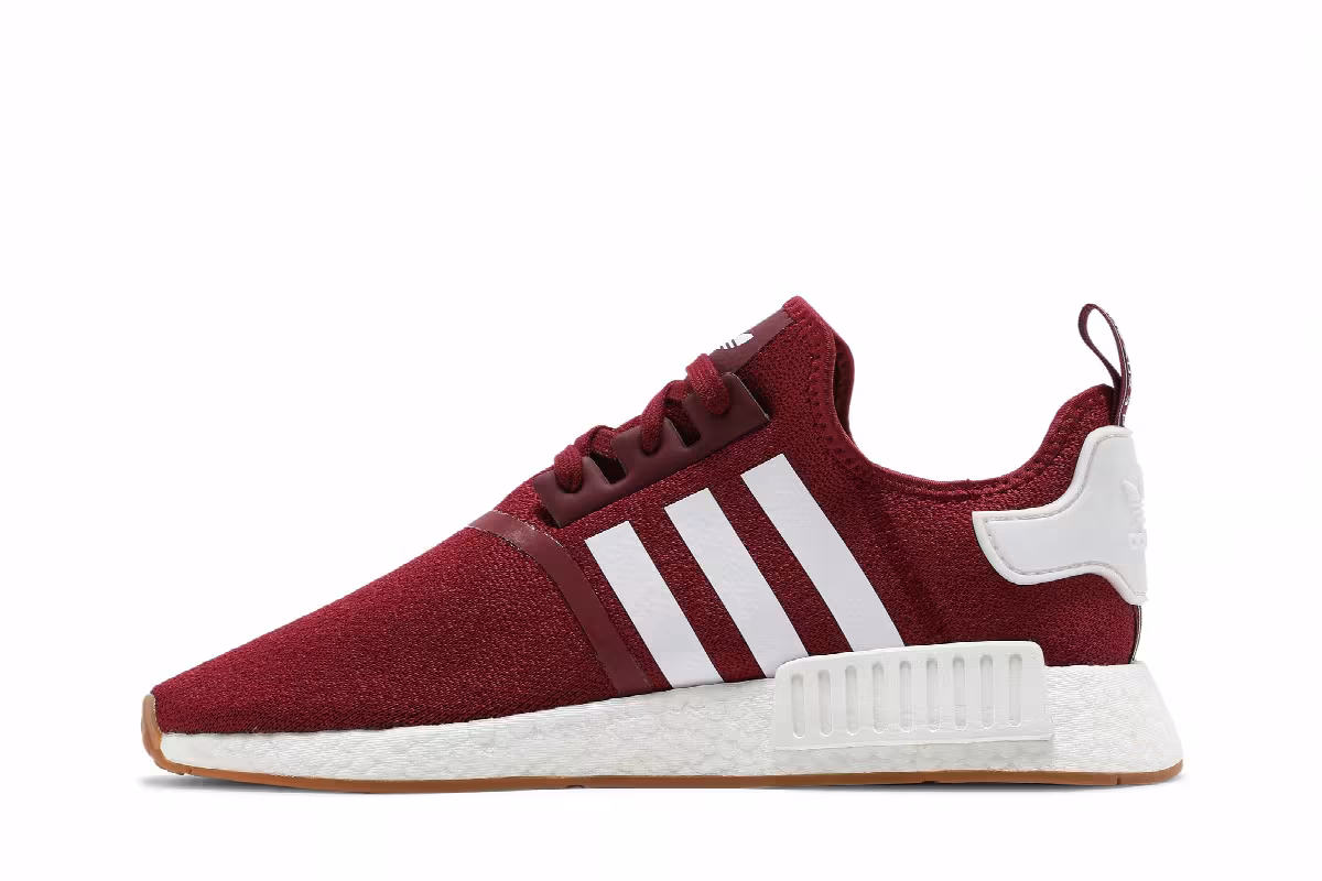 Adidas NMD_R1 Burgundy Gum, view 4