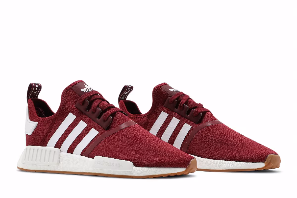 Adidas NMD_R1 Burgundy Gum, view 9