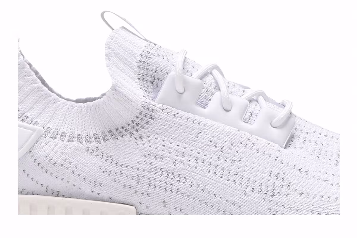 adidas NMD_R1 Primeknit Cloud White, view 3