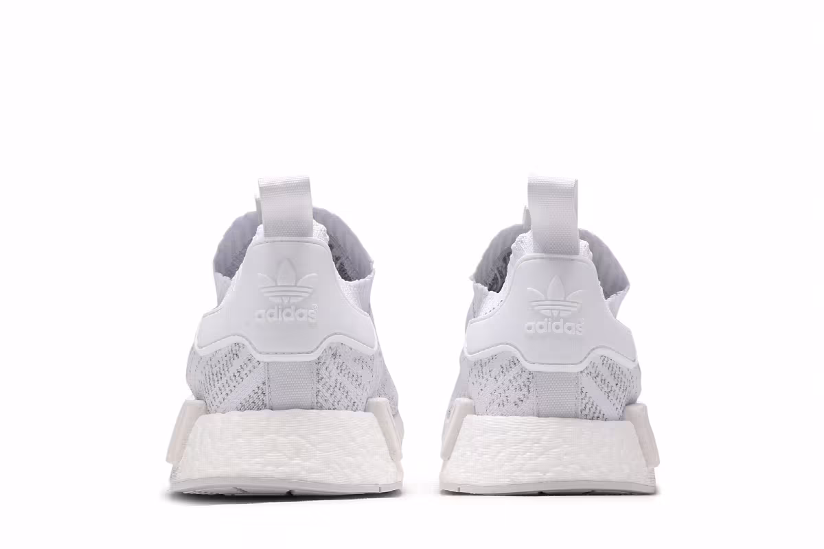 adidas NMD_R1 Primeknit Cloud White, view 7