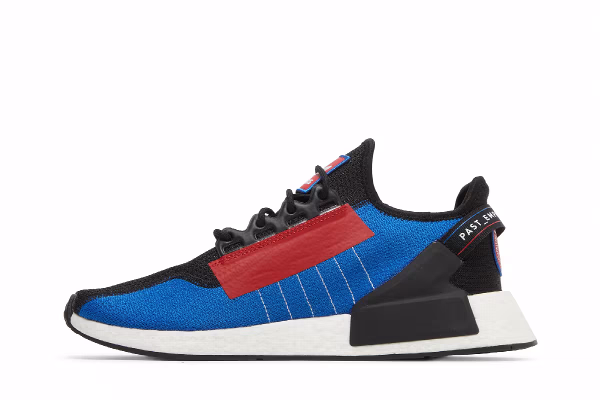 adidas NMD_R1 V2 Logo Patch - Team Power Red, view 4
