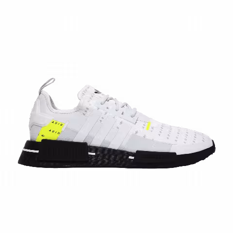 Adidas NMD_R1 'All Over Logo - White Team Solar Yellow'