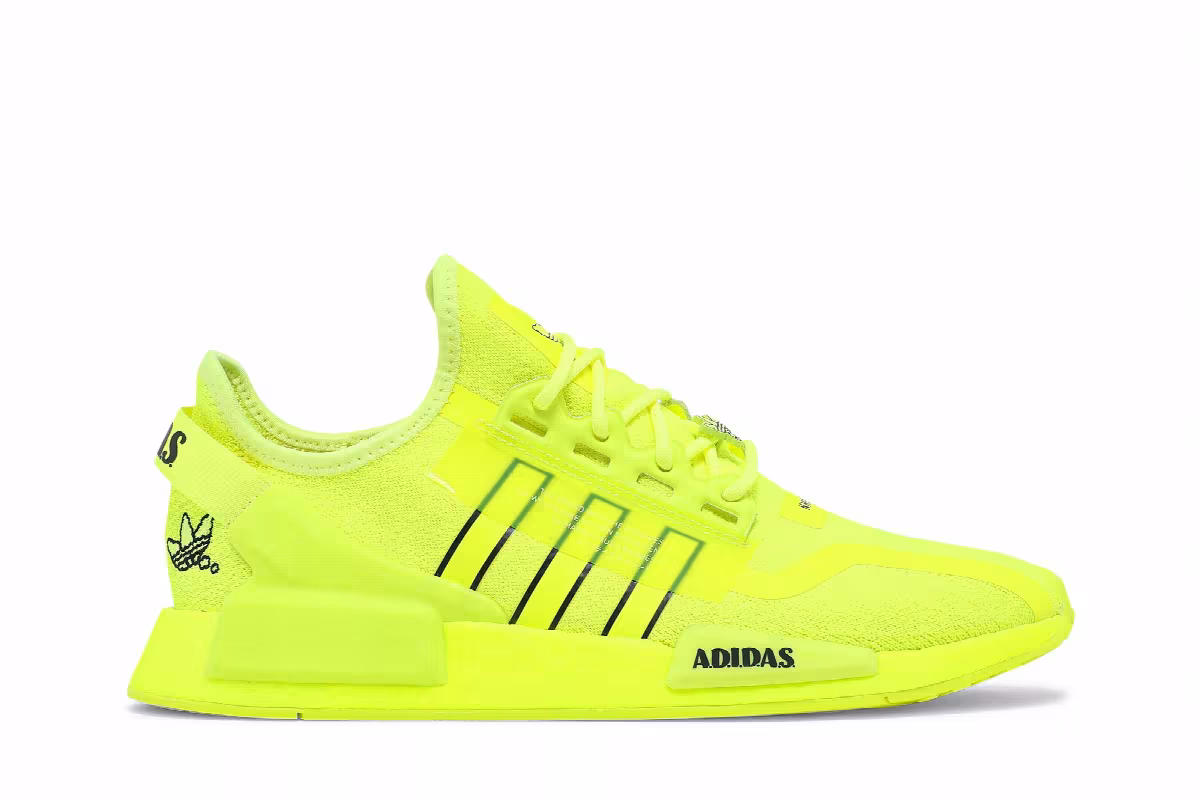 adidas NMD_R1 V2 Solar Yellow, view 2