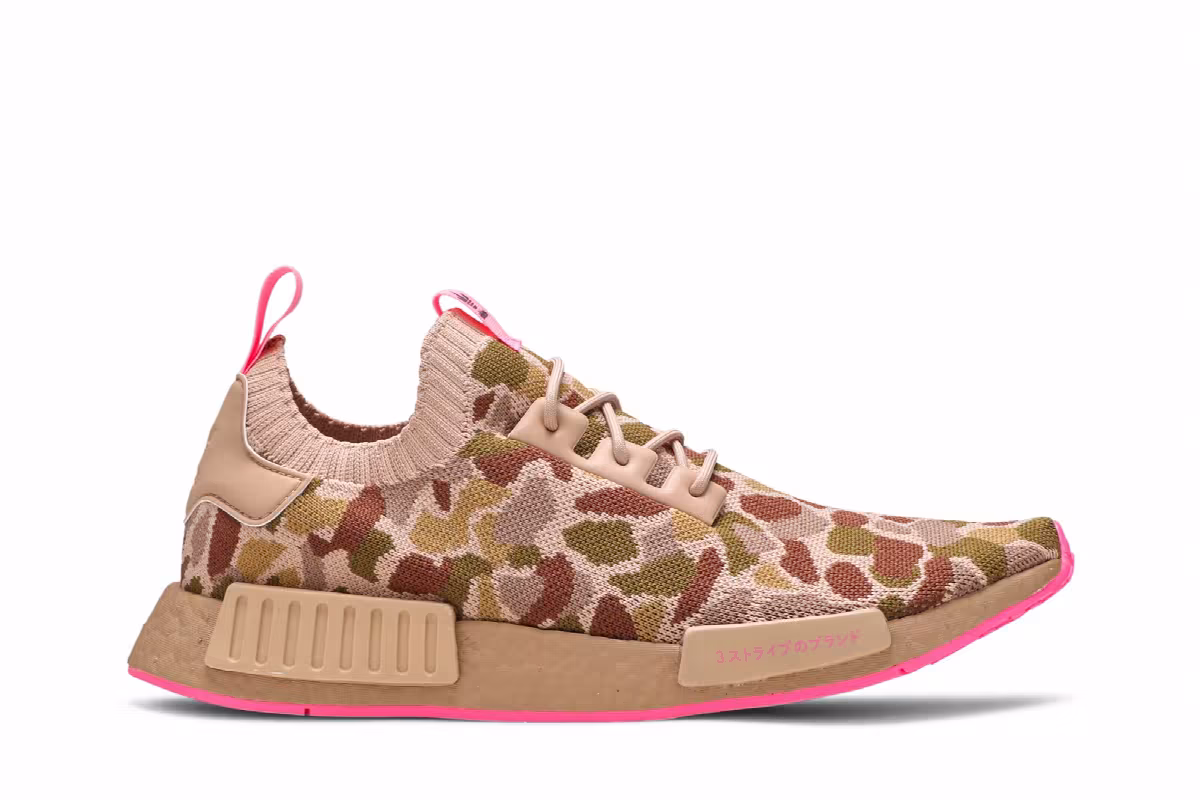 adidas NMD_R1 Primeknit Camo Hyper Pop, view 2