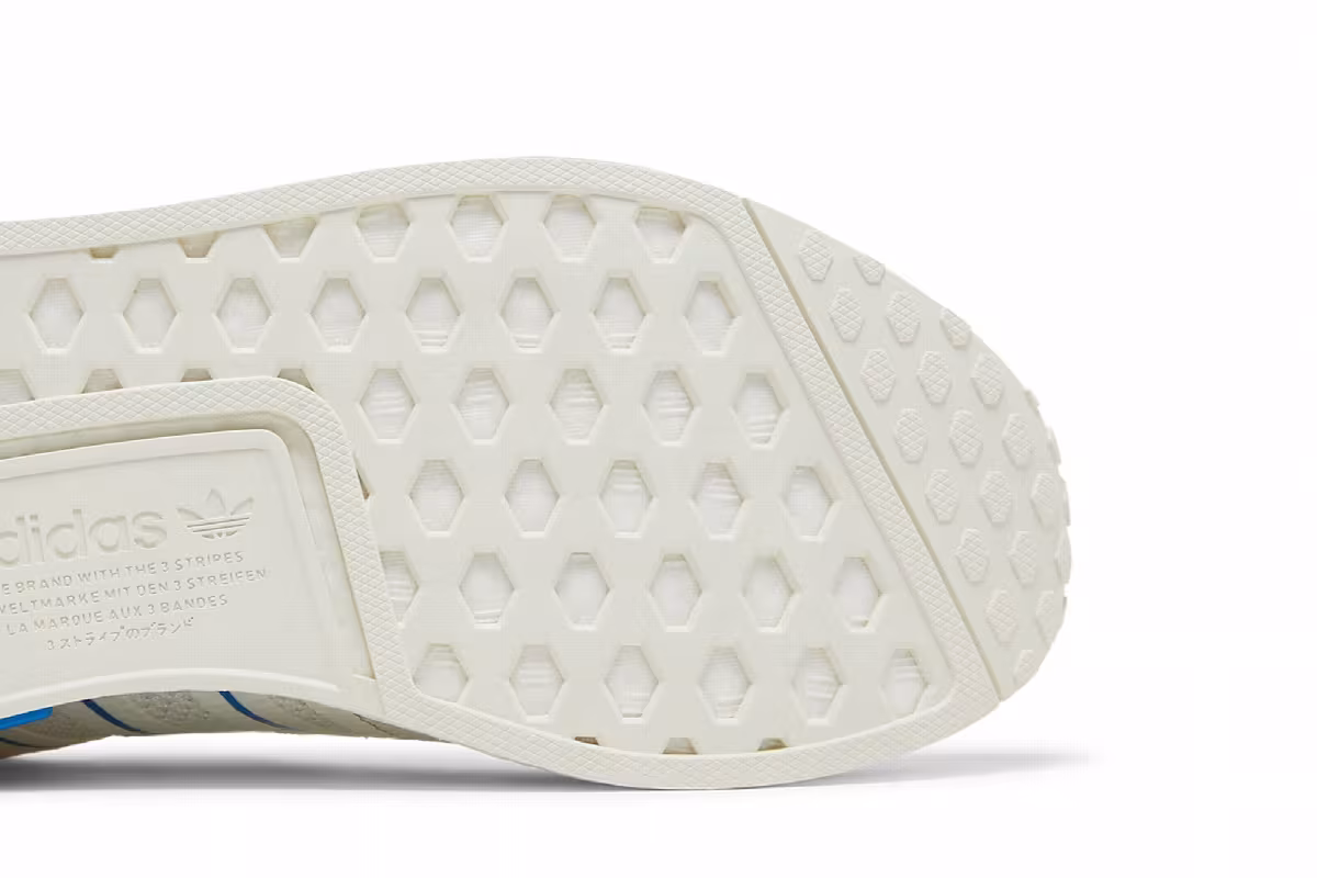 adidas NMD_R1 White Blue Bird, view 6