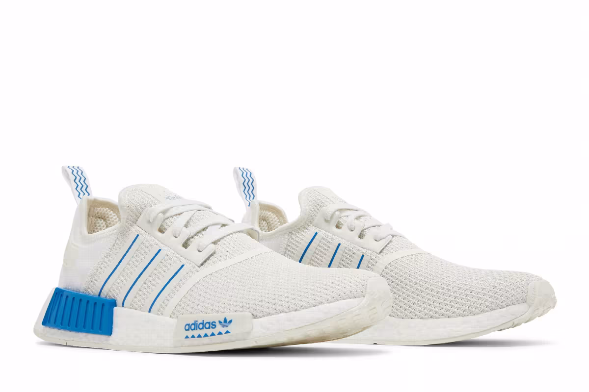 adidas NMD_R1 White Blue Bird, view 9