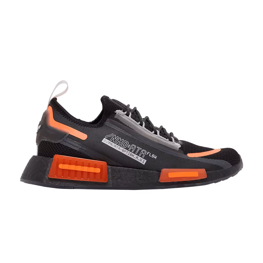 Adidas NMD_R1 Spectoo Black Team Solar Orange