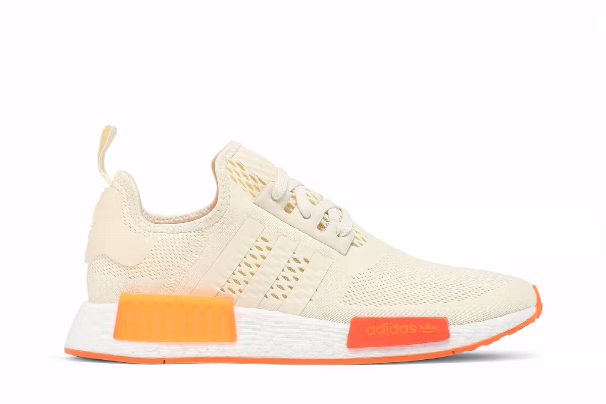 Adidas NMD_R1 Cream White Screaming Orange, view 2