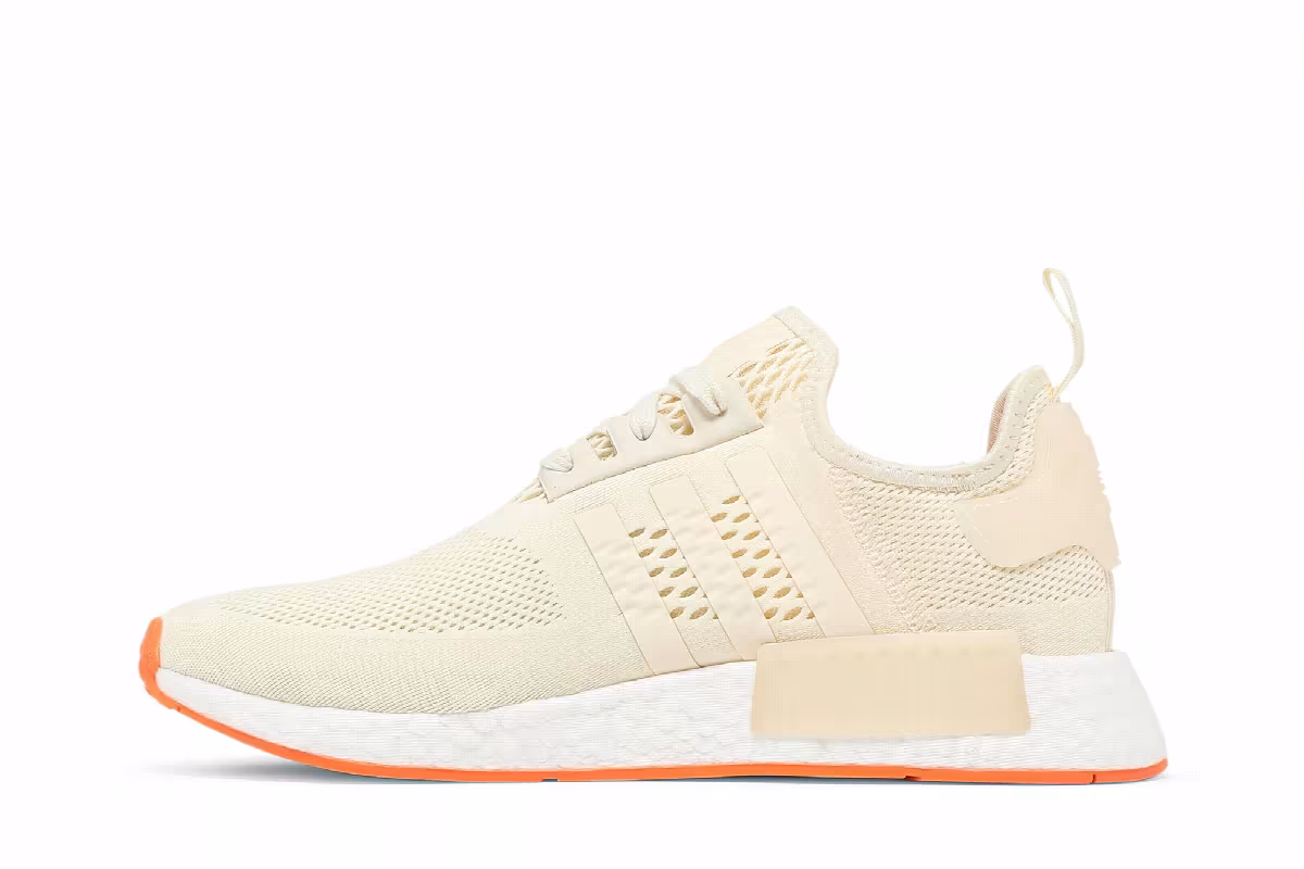 Adidas NMD_R1 Cream White Screaming Orange, view 4
