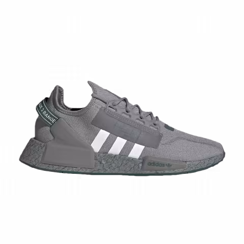 Adidas NMD_R1 V2 'Crackled - Grey Collegiate Green'