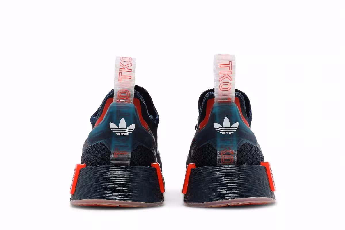 Adidas NMD_R1 Spectoo Crew Navy Solar Red, view 7