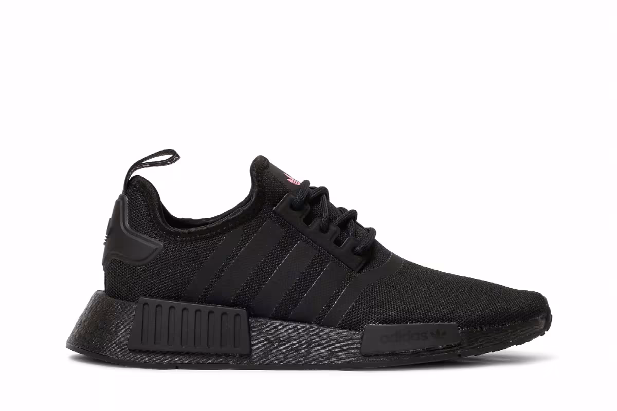 adidas Women's NMD_R1 Primeblue Black Solar Pink, view 2