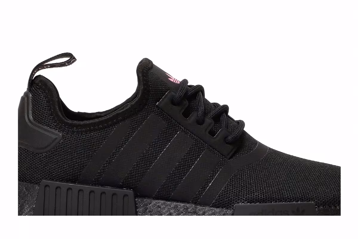 adidas Women's NMD_R1 Primeblue Black Solar Pink, view 3