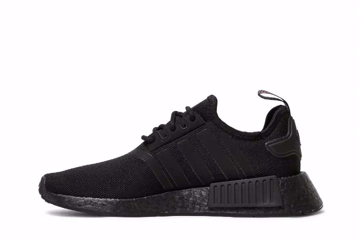 adidas Women's NMD_R1 Primeblue Black Solar Pink, view 4
