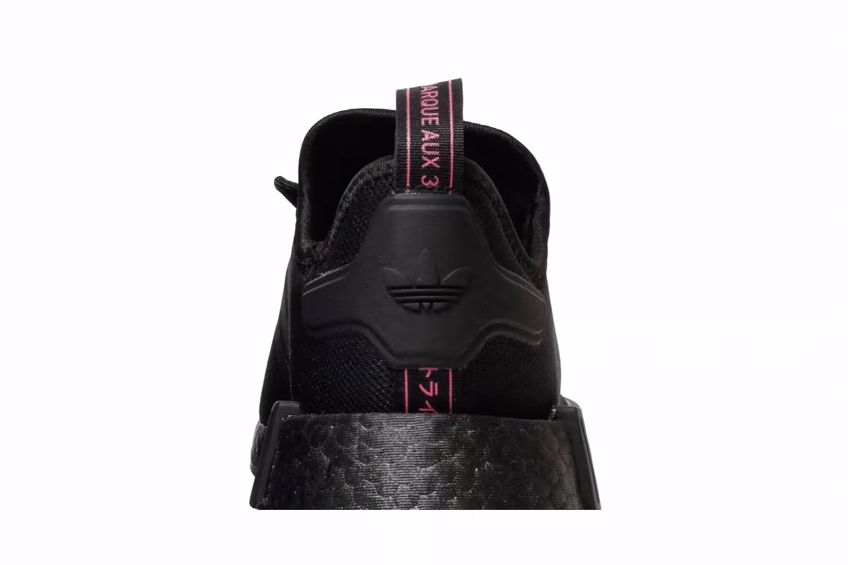 adidas Women's NMD_R1 Primeblue Black Solar Pink, view 8