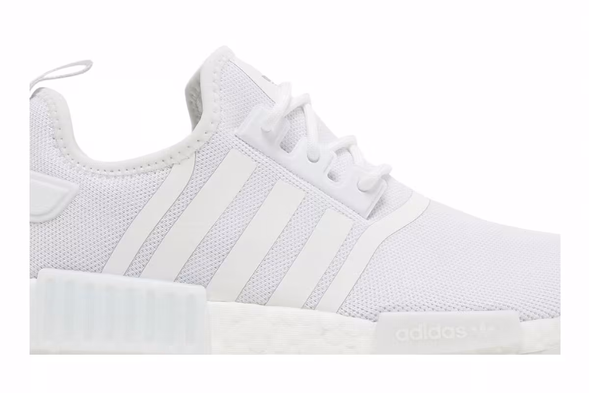 adidas Women's NMD_R1 Primeblue Cloud White, view 3