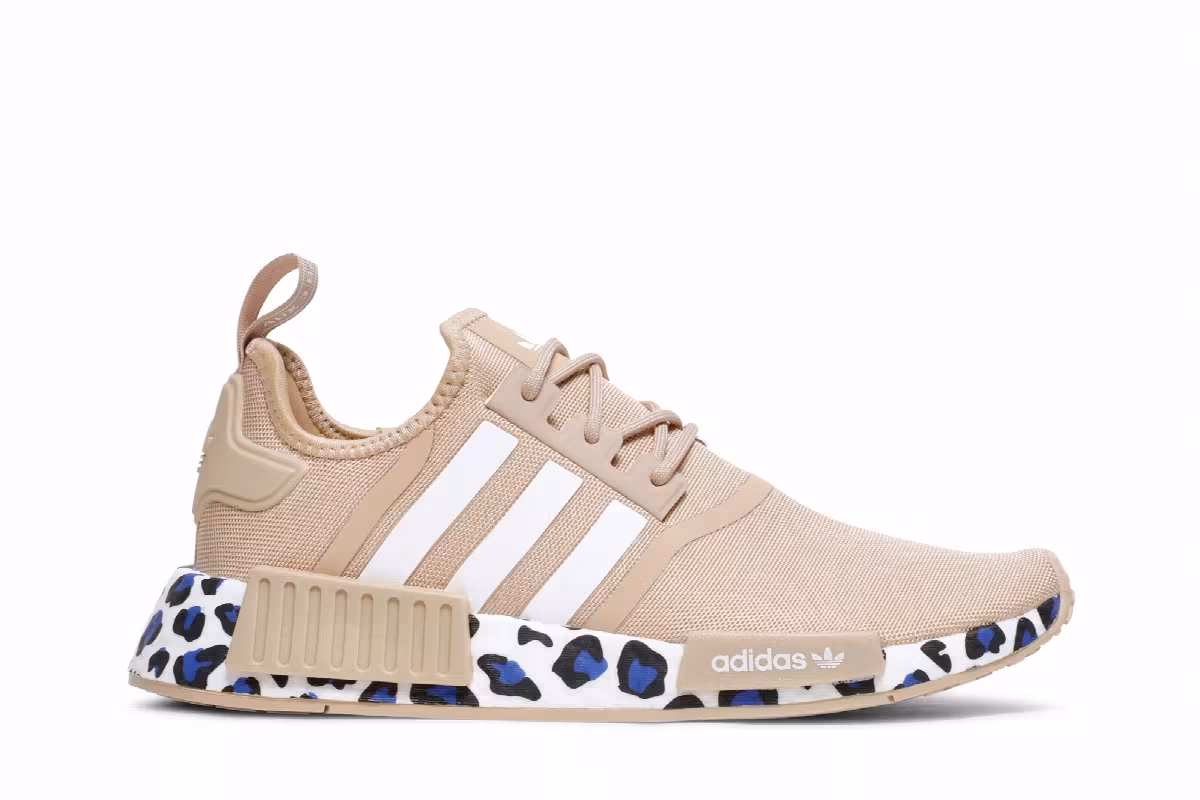 Adidas Women's NMD_R1 Leopard Sole - Pale Nude, view 2
