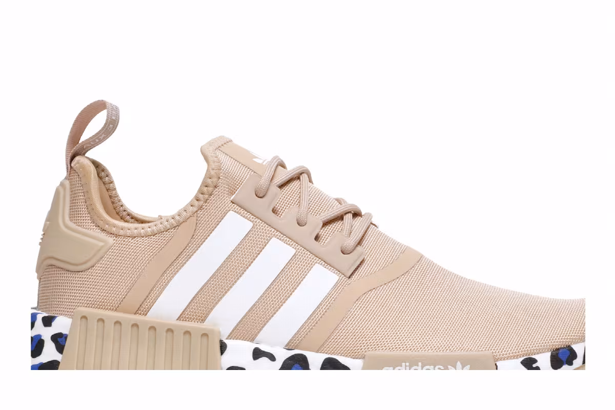 Adidas Women's NMD_R1 Leopard Sole - Pale Nude, view 3