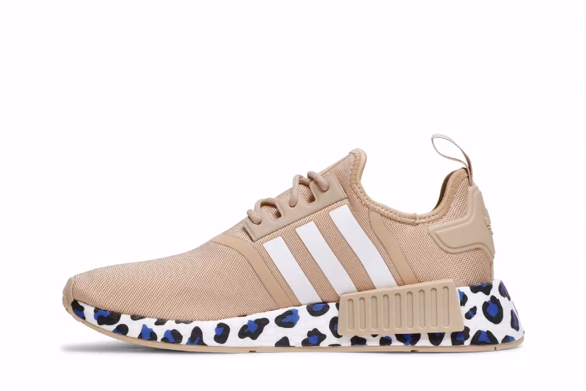 Adidas Women's NMD_R1 Leopard Sole - Pale Nude, view 4