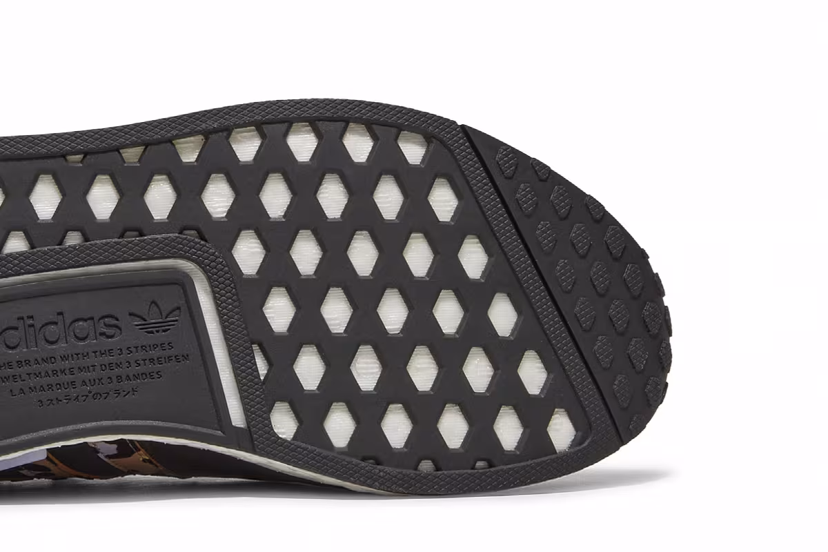 Adidas Women's NMD_R1 Black Leopard, view 6