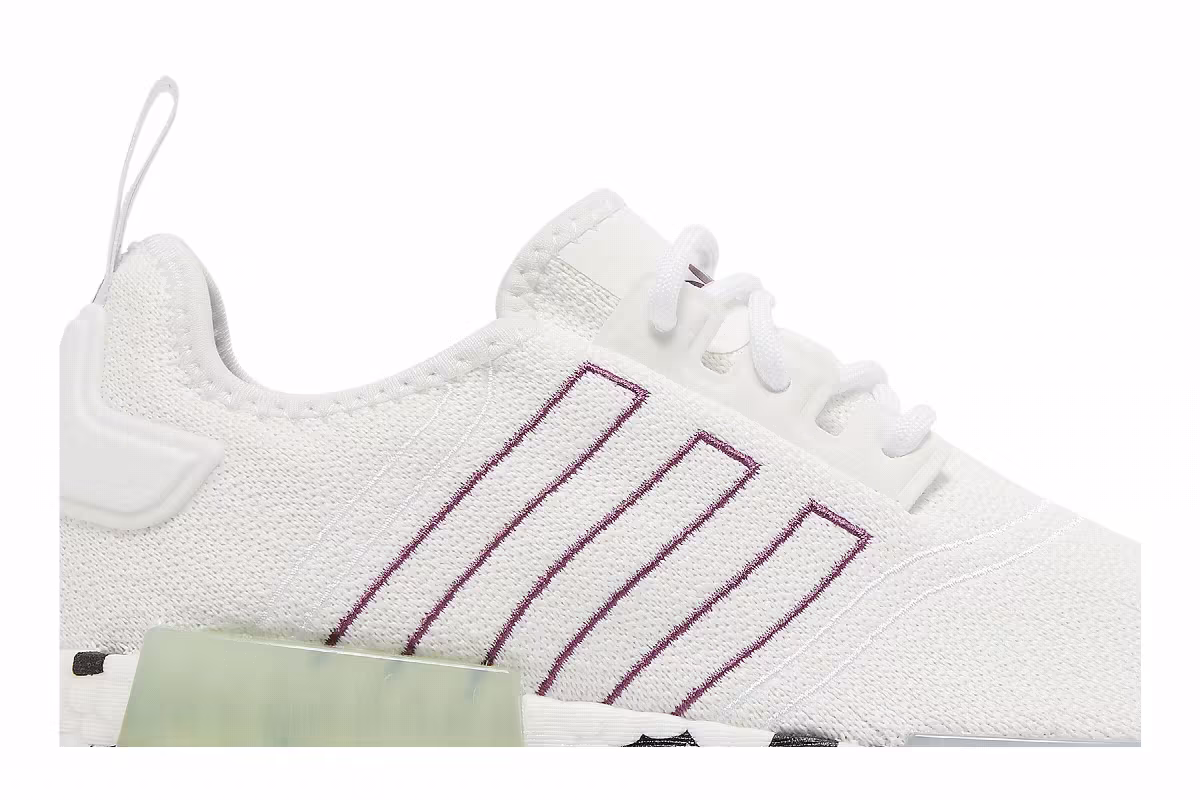 Adidas Women's NMD_R1 Color Splash - White Active Purple, view 3