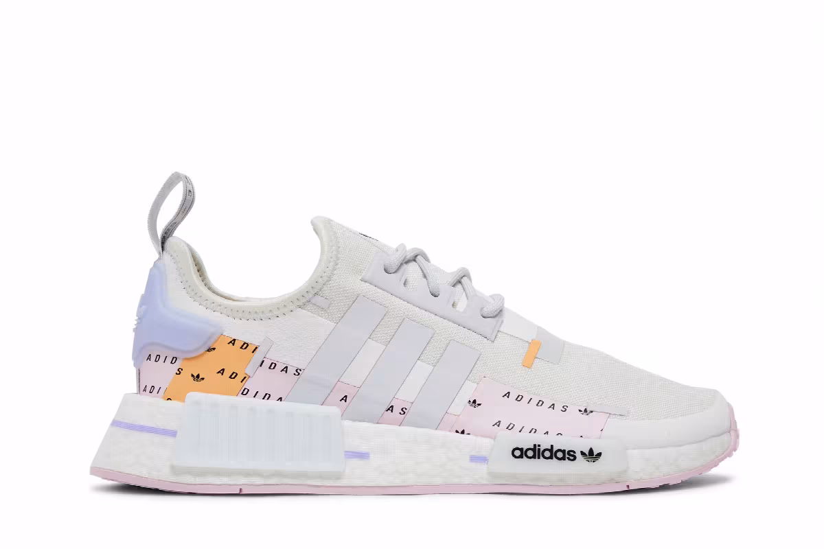 adidas Women's NMD_R1 Crystal White Clear Pink, view 2