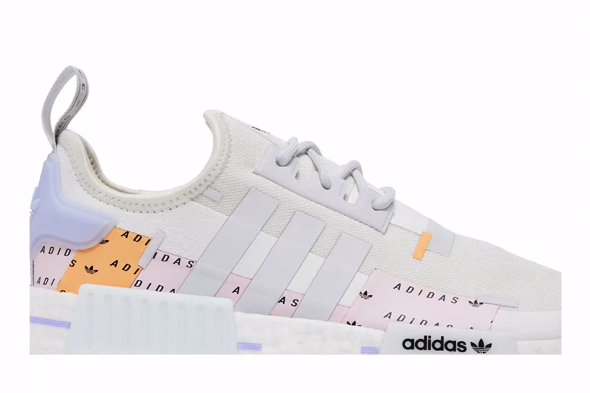 adidas Women's NMD_R1 Crystal White Clear Pink, view 3
