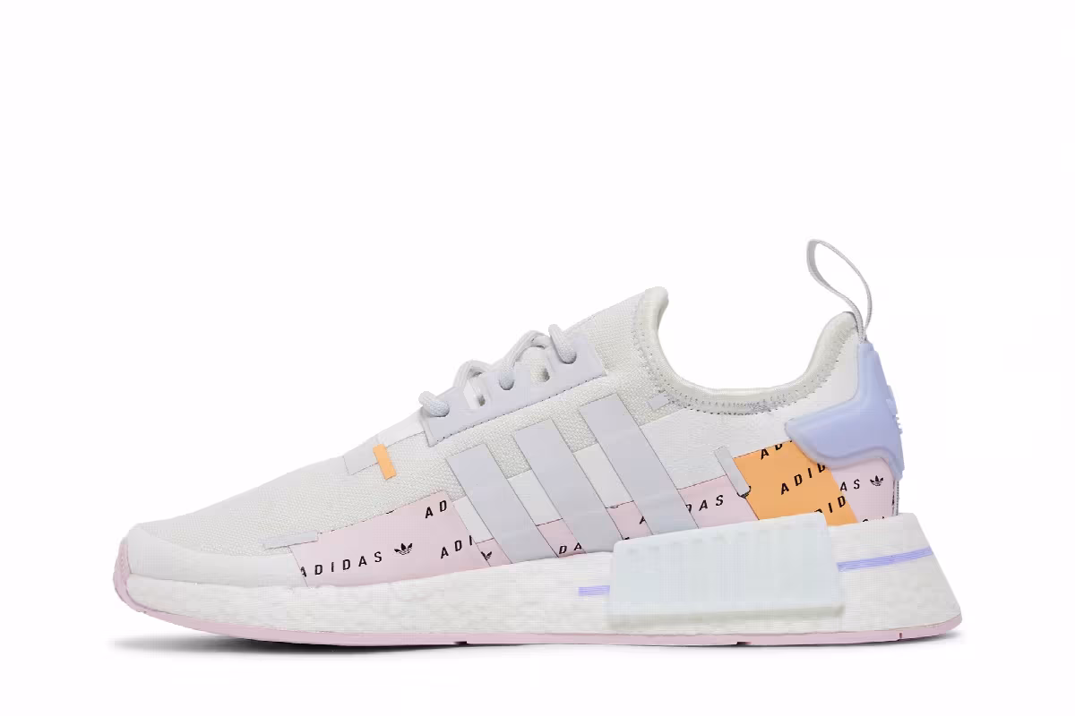 adidas Women's NMD_R1 Crystal White Clear Pink, view 4