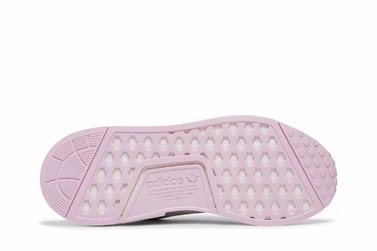 adidas Women's NMD_R1 Crystal White Clear Pink, view 5