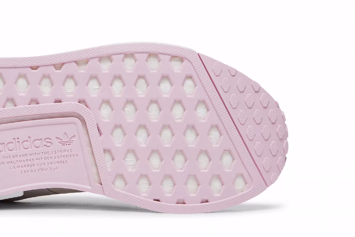 adidas Women's NMD_R1 Crystal White Clear Pink, view 6