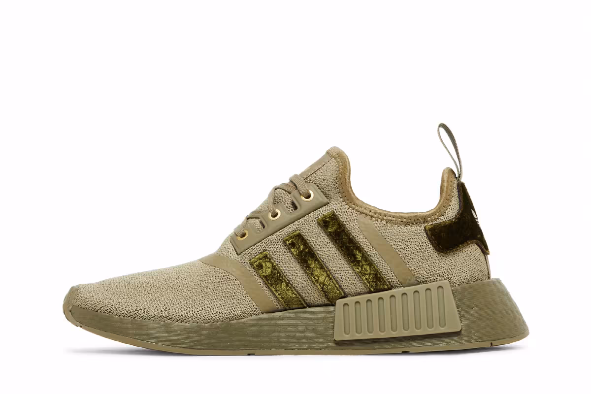 adidas Women's NMD_R1 Orbit Green, view 4