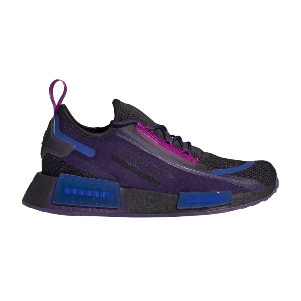 Adidas Women's NMD_R1 Spectoo Black Dark Purple
