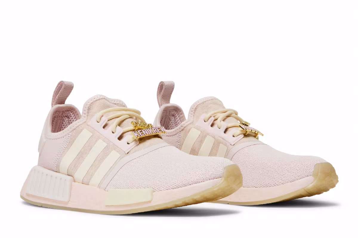 Keni Harrison x adidas Women's NMD_R1 Cream White, view 9