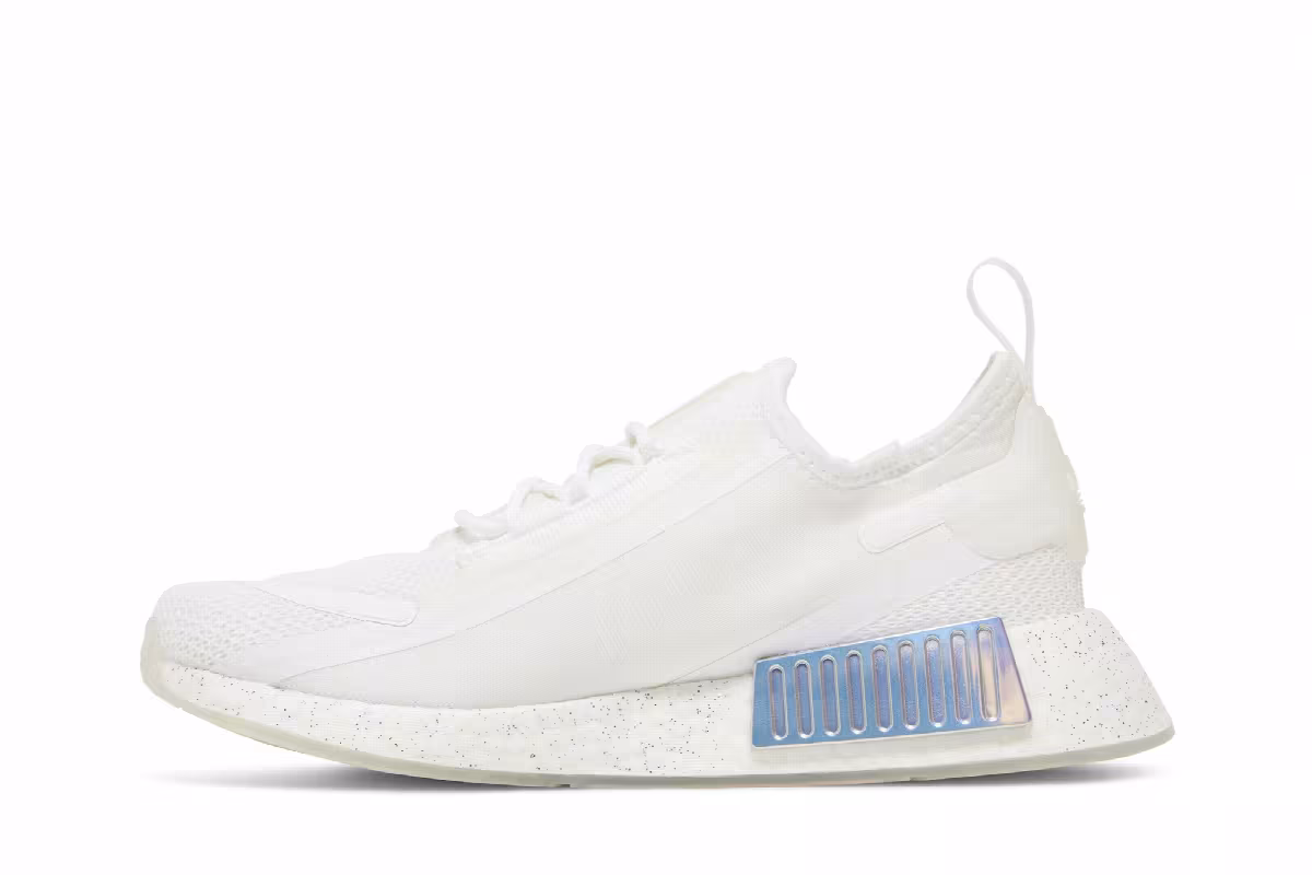 Adidas Women's NMD_R1 Spectoo White Iridescent, view 4