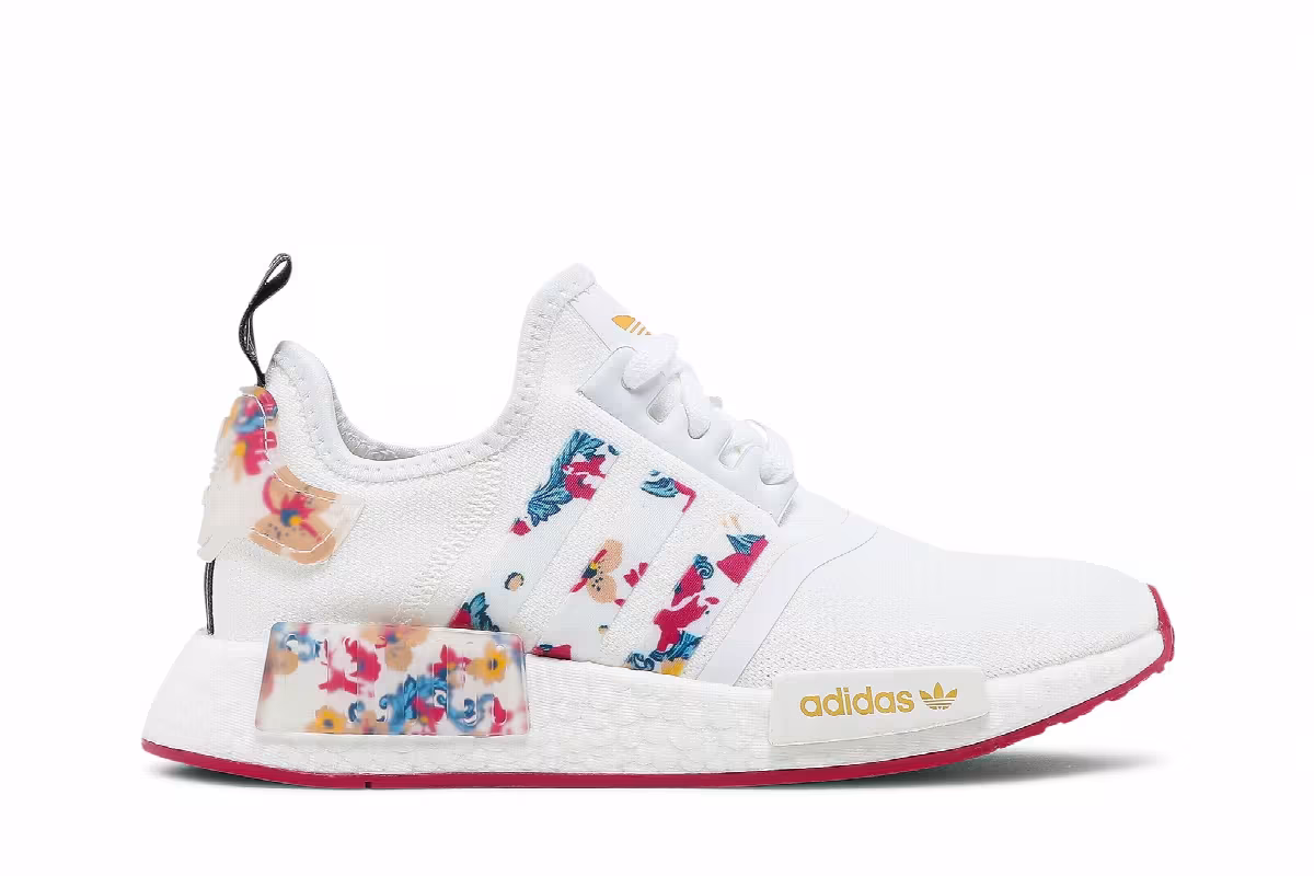 Her Studio London x adidas Women's NMD_R1 Floral - White, view 2