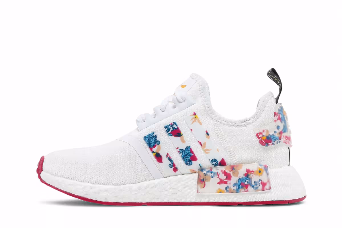 Her Studio London x adidas Women's NMD_R1 Floral - White, view 4