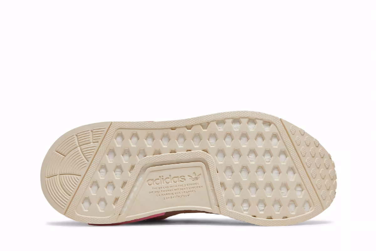 Adidas Women's NMD_R1 Wonder White Halo Blush, view 5
