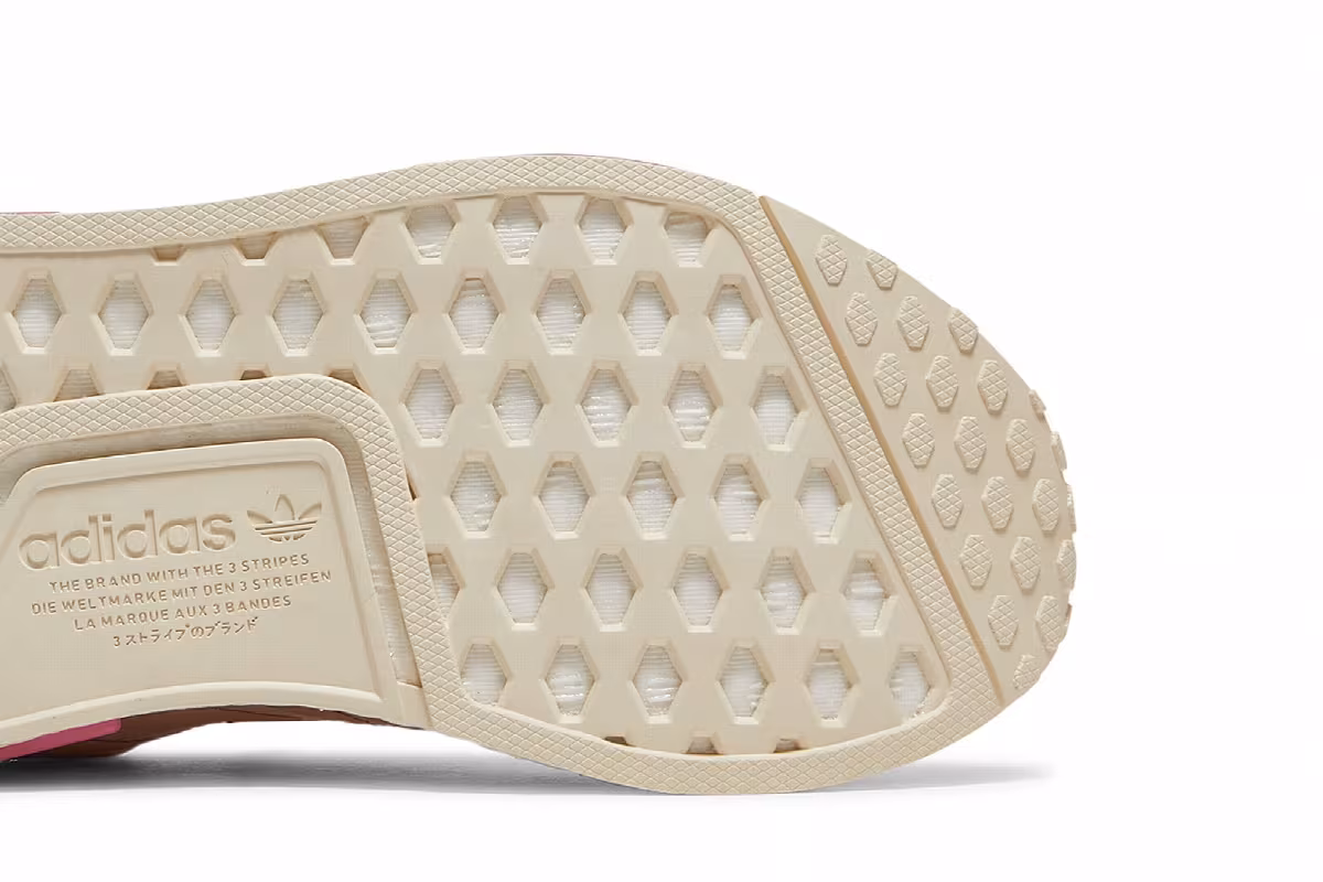 Adidas Women's NMD_R1 Wonder White Halo Blush, view 6